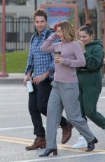ELLEN POMPEO and Scott Speedman Out in Los Angeles 11/03/2021