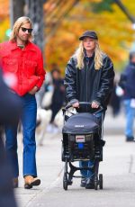ELSA HOSK and Tom Daly Out and About in New York 11/22/2021