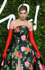 ELSA HOSK at 2021 British Fashion Awards in London 11/29/2021