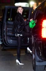 ELSA HOSK Night Out in New York 11/19/2021