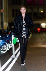 ELSA HOSK Night Out in New York 11/19/2021