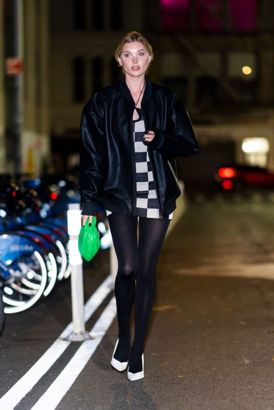 ELSA HOSK Night Out in New York 11/19/2021