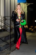 ELSA HOSK Out and About in New York 11/20/2021