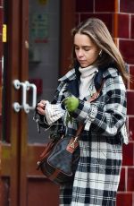 EMILIA CLARKE Out and About in London 11/04/2021