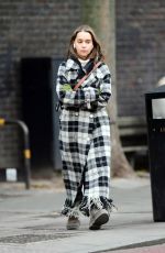 EMILIA CLARKE Out and About in London 11/04/2021
