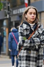 EMILIA CLARKE Out and About in London 11/04/2021