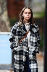 EMILIA CLARKE Out and About in London 11/04/2021