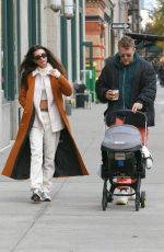 EMILY RATAJKOWSKI and Sebastian Bear McClard Out with Their Baby in New York 11/15/2021