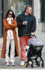 EMILY RATAJKOWSKI and Sebastian Bear McClard Out with Their Baby in New York 11/15/2021