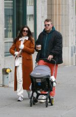 EMILY RATAJKOWSKI and Sebastian Bear McClard Out with Their Baby in New York 11/15/2021