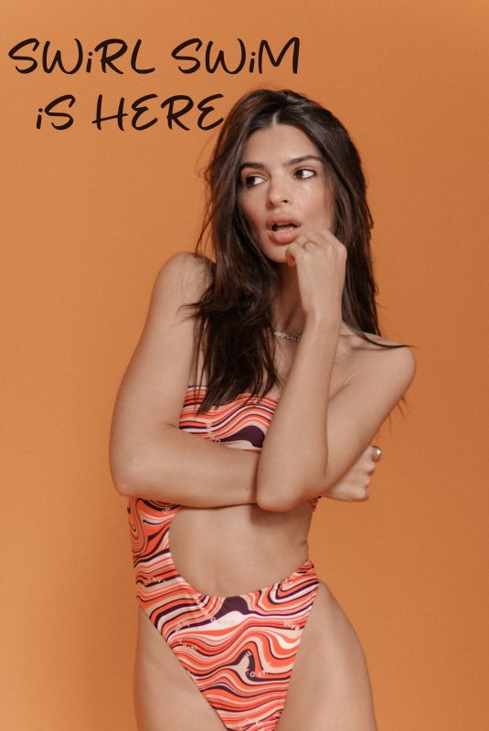 EMILY RATAJKOWSKI for Inamorata Swirl Swim, November 2021