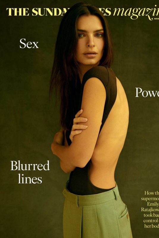 EMILY RATAJKOWSKI in The Sunday Times Magazine, November 2021