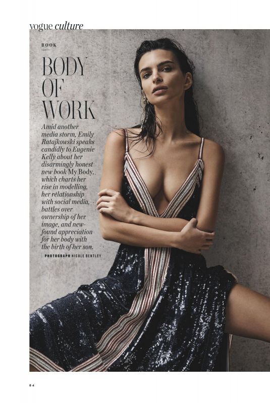 EMILY RATAJKOWSKI in Vogue Magazine, Australia December 2021