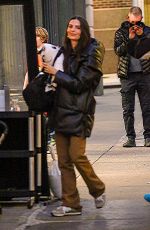 EMILY RATAJKOWSKI Out and About in New York 10/31/2021