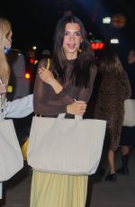 EMILY RATAJKOWSKI Out and About in New York 11/03/2021