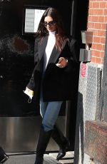 EMILY RATAJKOWSKI Out to Promotes Her Book My Body at The Drew Barrymore Show 11/09/2021