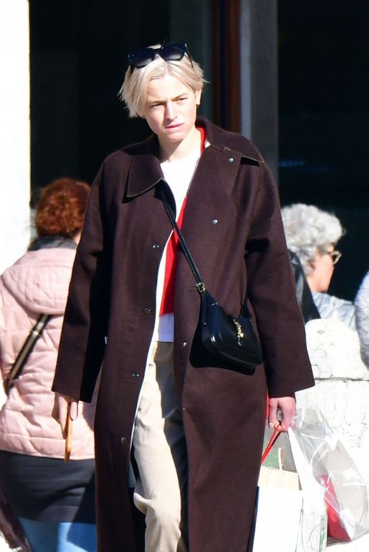 EMMA CORRIN Out Shopping in Venice 11/02/2021