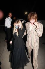 EMMA ROBERTS Arrives at Paris Hilton