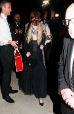 EMMA ROBERTS Arrives at Paris Hilton