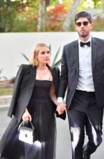 EMMA ROBERTS Arrives at Paris Hilton