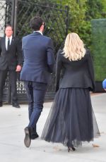 EMMA ROBERTS Arrives at Paris Hilton