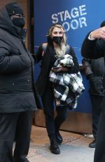 EMMA SLATER Leaves Good Morning America in New York 11/23/2021
