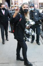 EMMA SLATER Leaves Good Morning America in New York 11/23/2021