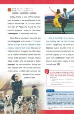 EMMA STONE in Live Magazine, December 2021
