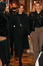 EMMA WATSON Leaves An Audience with Adele Recording at London Palladium 11/06/2021