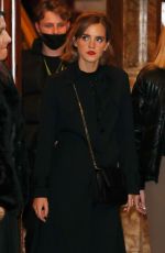 EMMA WATSON Leaves An Audience with Adele Recording at London Palladium 11/06/2021
