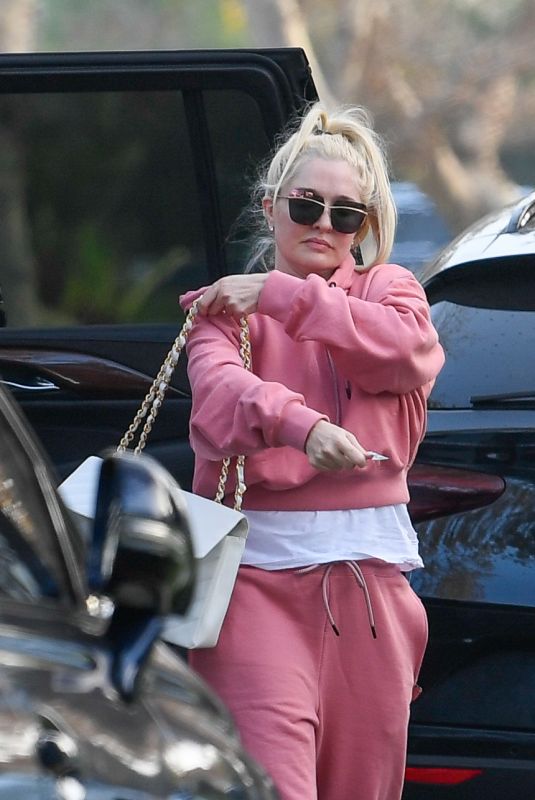 ERIKA JAYNE in Pink Out n Los Angeles 11/08/2021