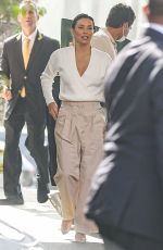 EVA LONGORIA Arrives for Brunch at Bel Air Hotel 11/06/2021