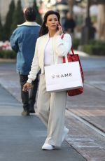 EVA LONGORIA Shopping at The Grove in Los Angeles 11/29/2021