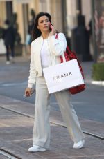 EVA LONGORIA Shopping at The Grove in Los Angeles 11/29/2021
