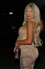 EVE and JESS GALE Out for Dinner at Nobu in London 11/21/2021