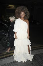 FLEUR EAST Arrives at ITV Palooza! 2021 at The Royal Festival Hall in London 11/23/2021