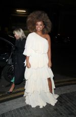 FLEUR EAST Arrives at ITV Palooza! 2021 at The Royal Festival Hall in London 11/23/2021