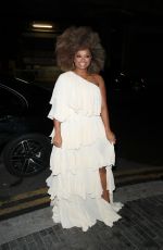 FLEUR EAST Arrives at ITV Palooza! 2021 at The Royal Festival Hall in London 11/23/2021