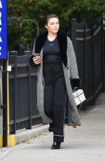 FLORENCE PUGH Out and About in New York 11/15/2021