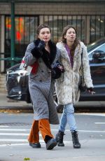 FLORENCE PUGH Out with Friends in New York 11/28/2021