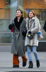 FLORENCE PUGH Out with Friends in New York 11/28/2021