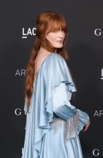 FLORENCE WELCH at 10th Annual LACMA ART+FILM GALA in Los Angeles 11/06/2021