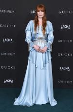 FLORENCE WELCH at 10th Annual LACMA ART+FILM GALA in Los Angeles 11/06/2021