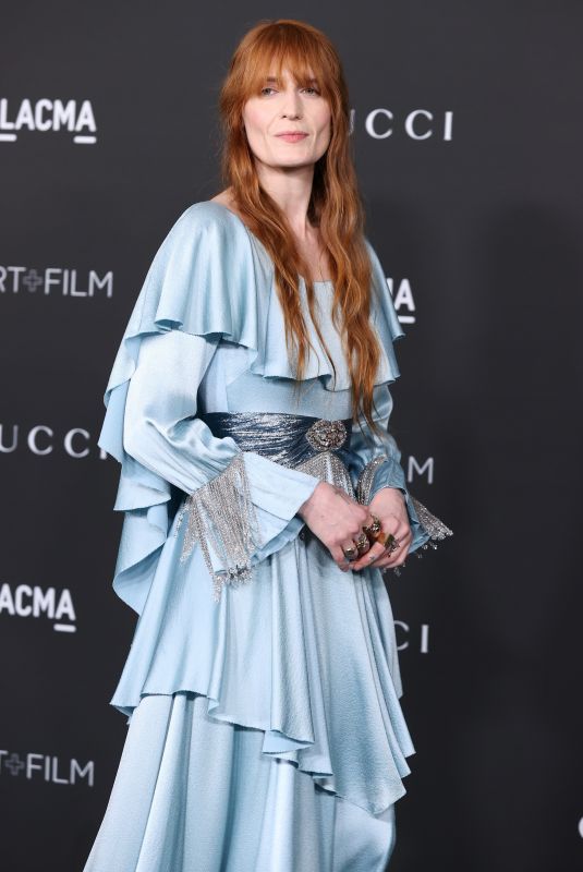 FLORENCE WELCH at 10th Annual LACMA ART+FILM GALA in Los Angeles 11/06/2021