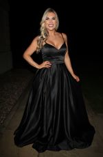 FRANKIE ESSEX at The Only Way is Essex Finale in Chertsey 11/01/2021