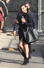 GAL GADOT Arrives at Jimmy Kimmel Livve in Hollywood 11/03/2021