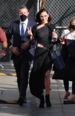 GAL GADOT Arrives at Jimmy Kimmel Livve in Hollywood 11/03/2021