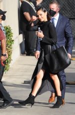 GAL GADOT Arrives at Jimmy Kimmel Livve in Hollywood 11/03/2021