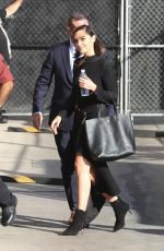 GAL GADOT Arrives at Jimmy Kimmel Livve in Hollywood 11/03/2021