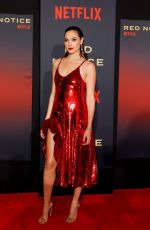 GAL GADOT at Red Notice Premiere in Los Angeles 11/03/2021